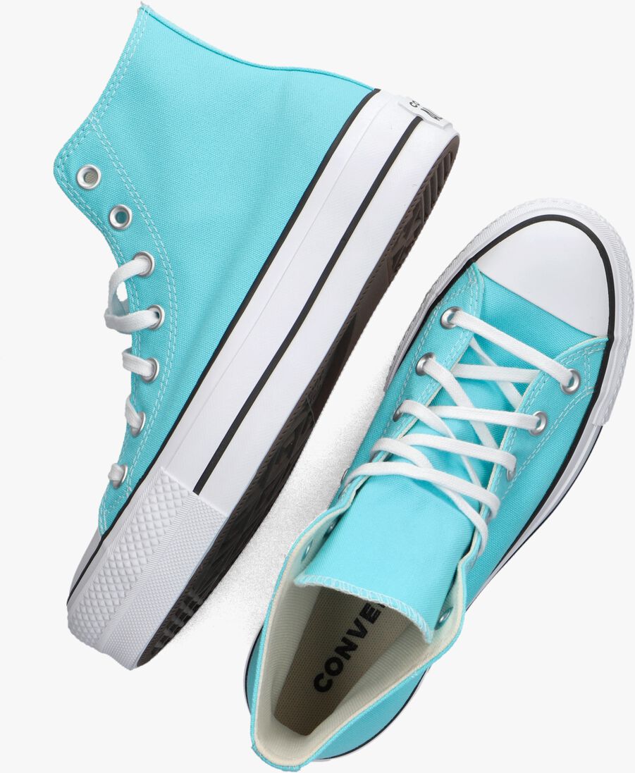 CONVERSE blauwe converse hoge sneaker chuck taylor all star lift