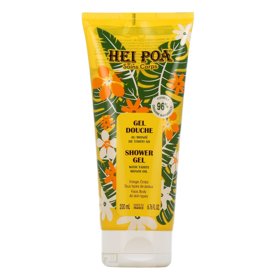 Gel douche Hei Poa au Monoï de Tahiti