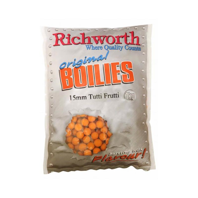 Bouillette Richworth Original Boilies Range - Tutti Frutti