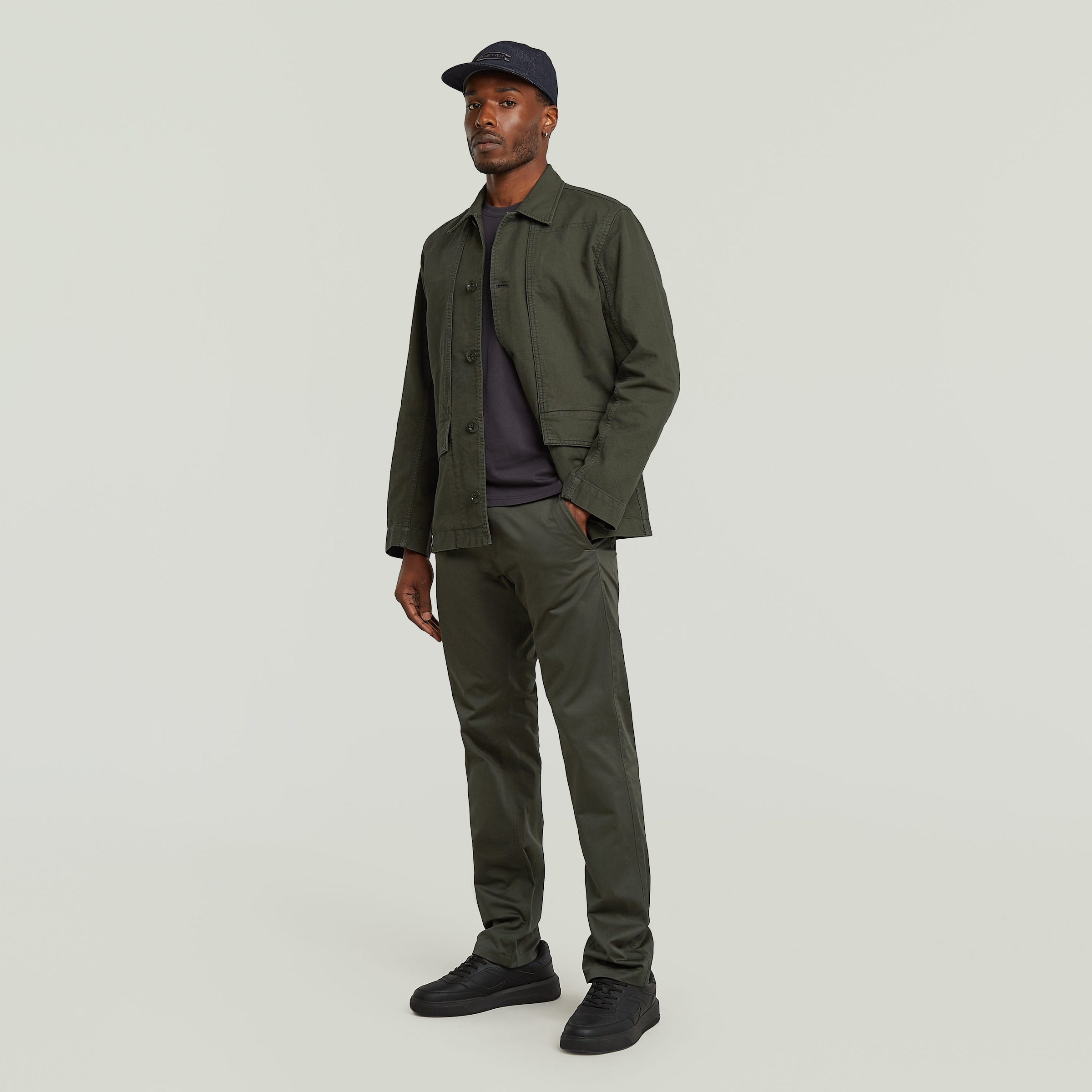 G-STAR Chinohose »Mosa Straight Chino«  mit geradem Bein