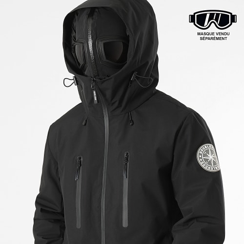 Veste Zippée Capuche Muller Noir