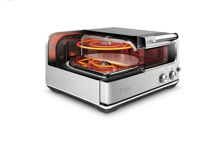 SAGE Sage The Smart oven Pizzaiolo Stål
