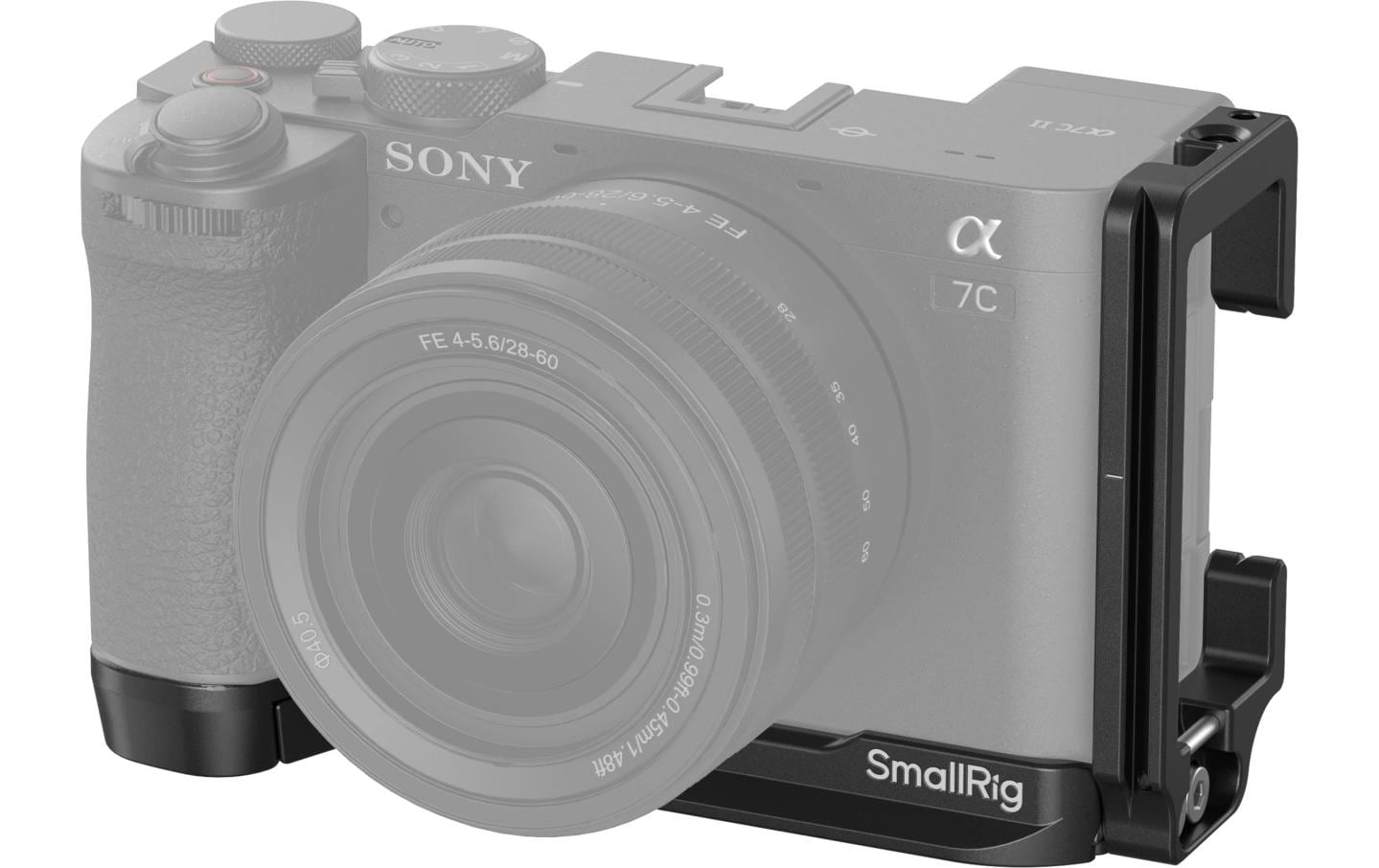 L-Winkel für Sony Alpha 7C II / Alpha 7CRSchützt die Kamera und bietet Anschlussmöglichkeiten
