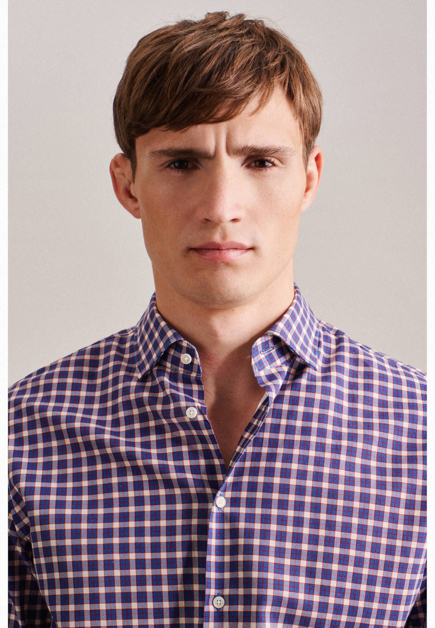 Seidensticker| Herren Leinenhemd Shaped