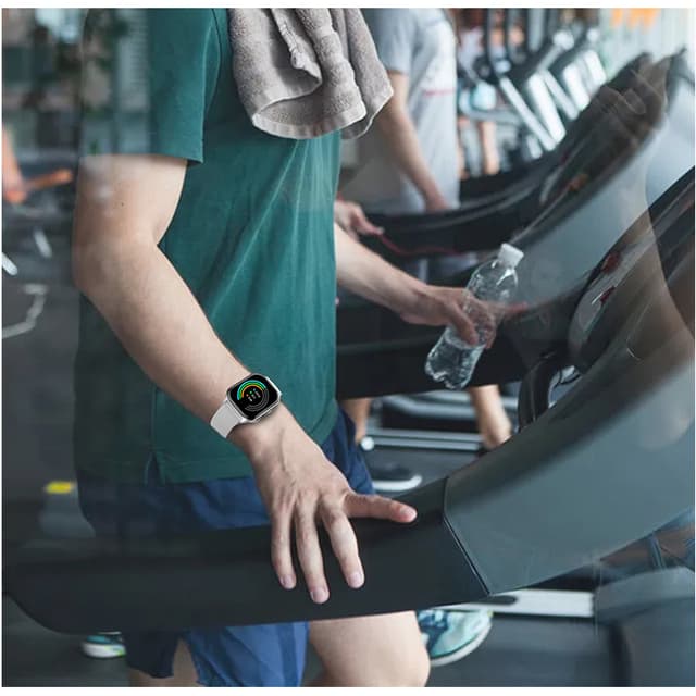 Smart Watch Vandtæt Multi-Motion ur Sølv