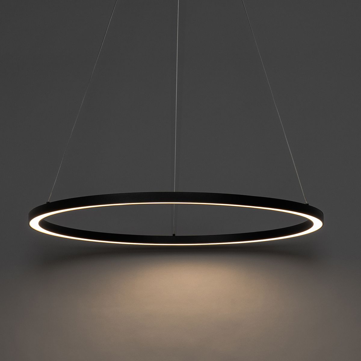 Hanglamp zwart 80 cm incl. LED 3-staps dimbaar - Girello