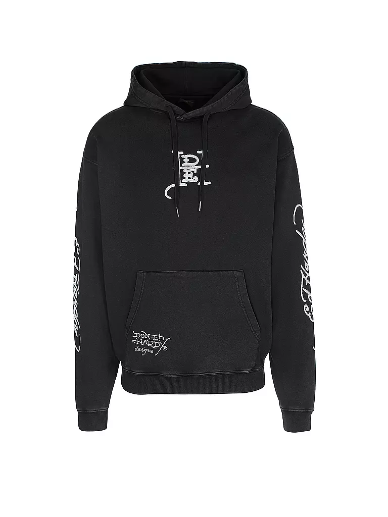 ED HARDY Kapuzensweater - Hoodie LOVE DIES HARD  schwarz