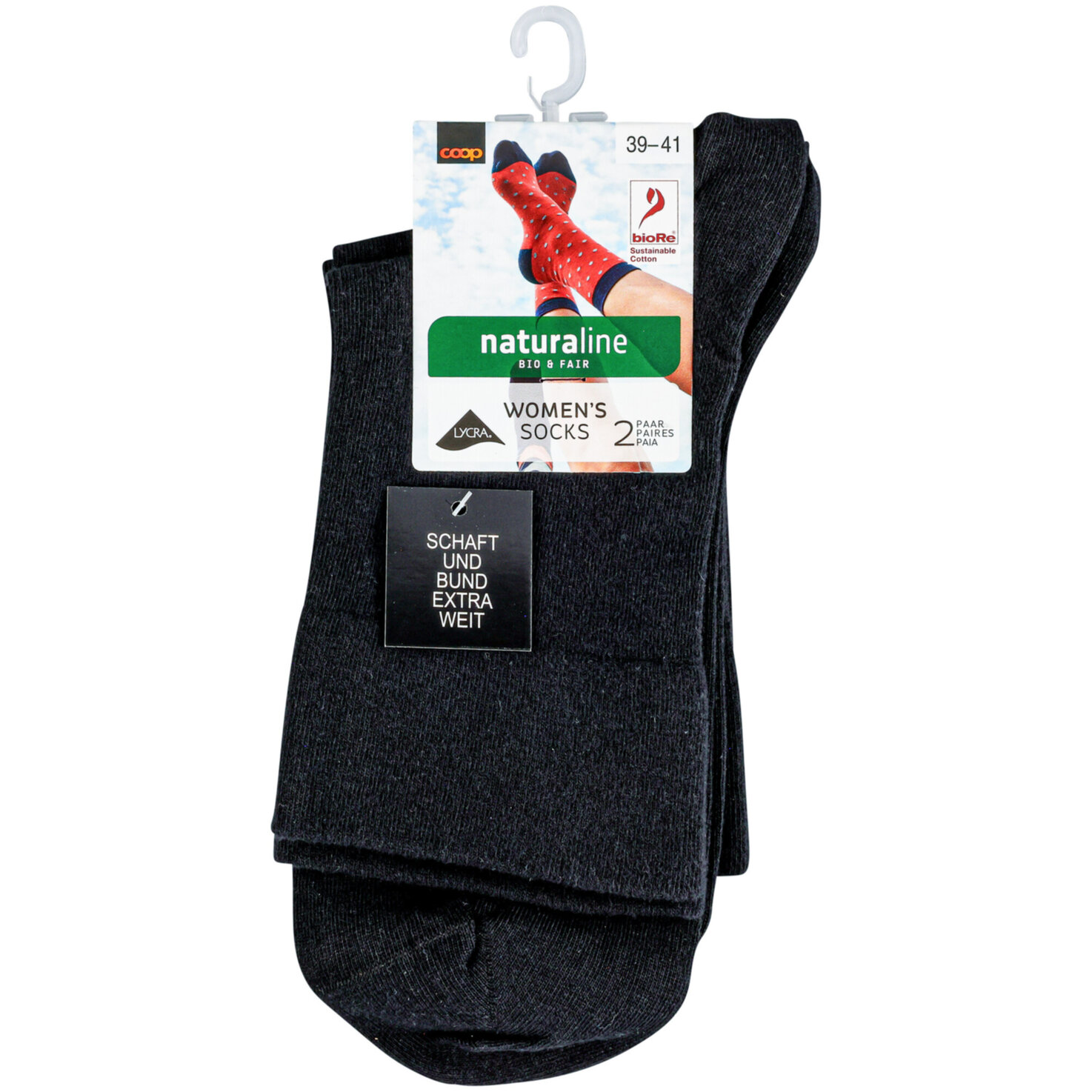 Women's socks Relax Duo schwarz