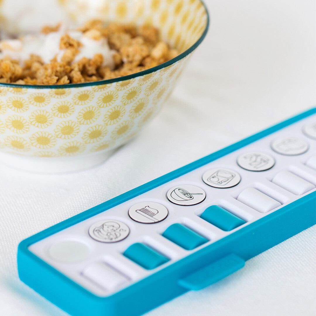 Gezinnig dagplanner blauw