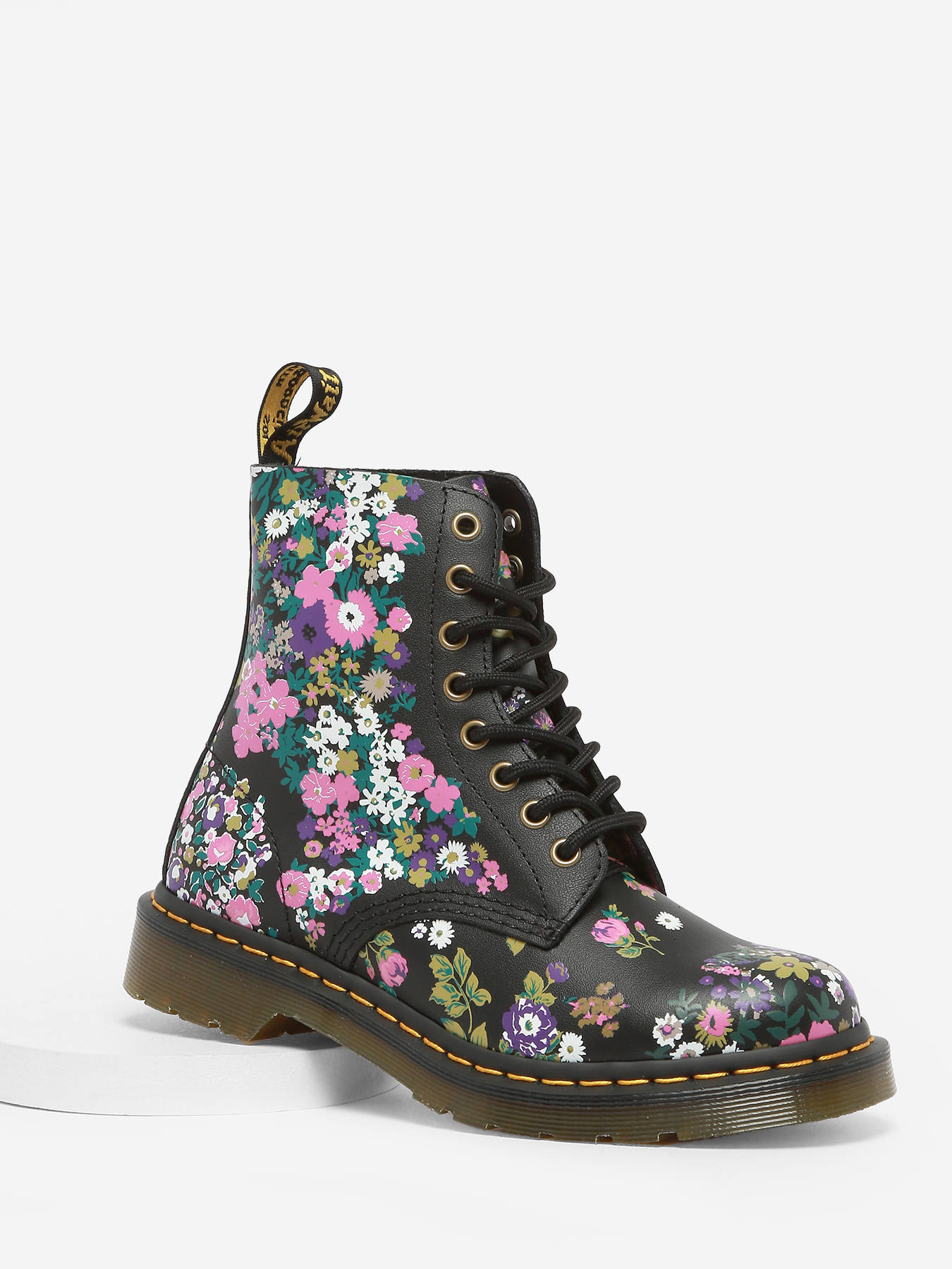 Bottines 1460 Pascal Floral en cuir DR MARTENS