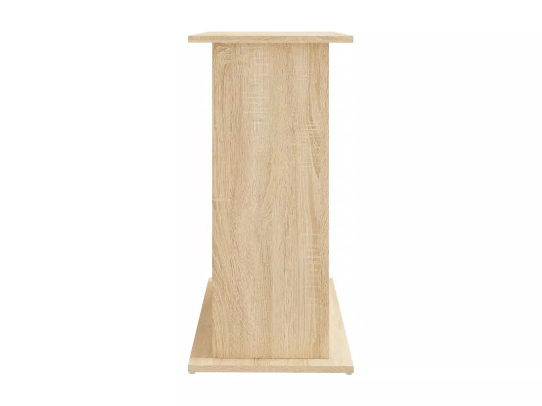 Support pour aquarium chêne sonoma 81x36x73cm bois d'ingénierie