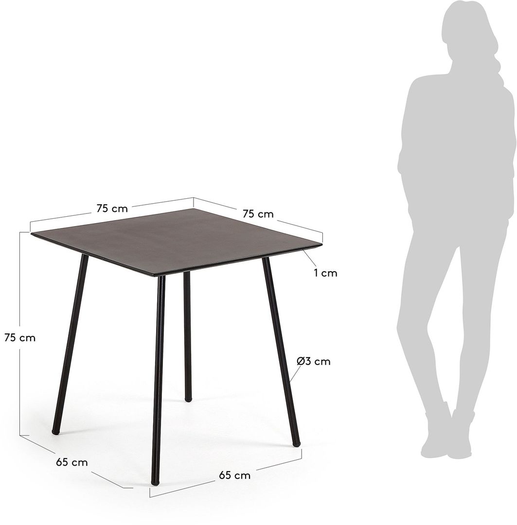 Kave Home   Mathis Tuintafel