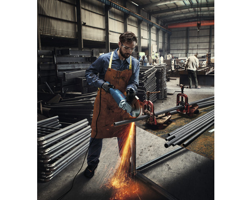 Bosch Professional GWS 22-230 P haakse slijper inclusief extra handgreep met Vibration Control