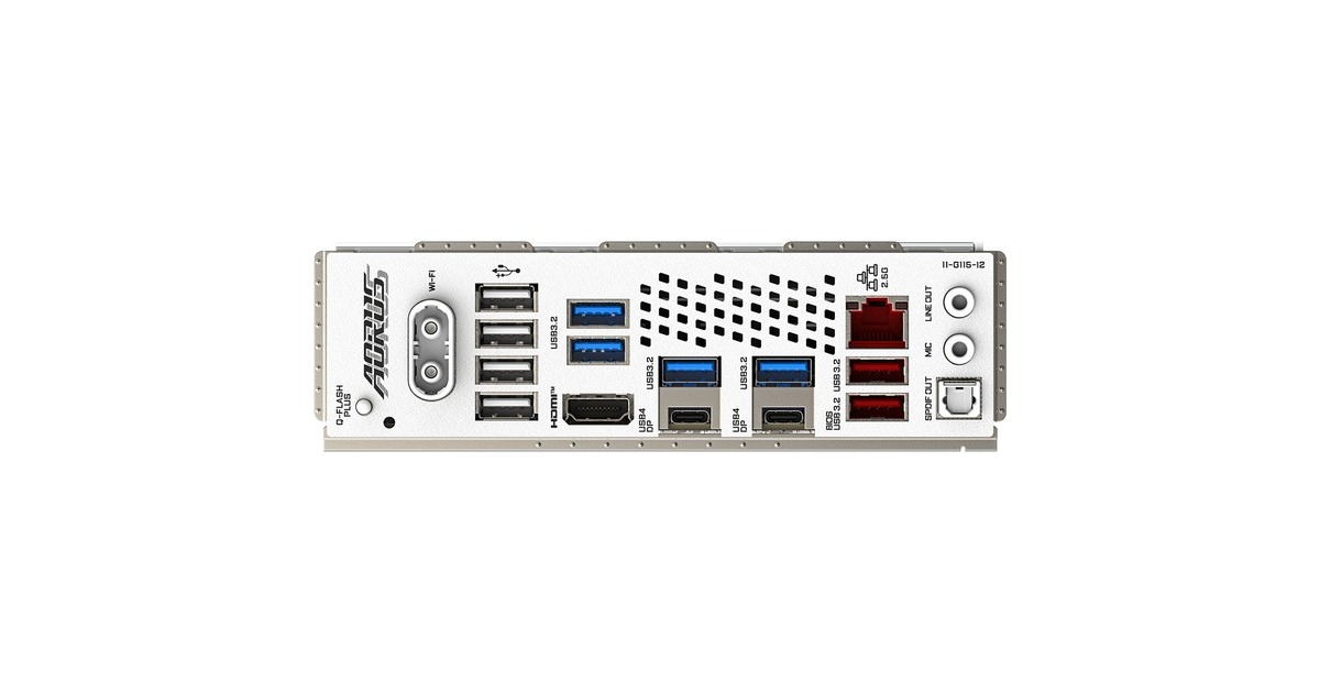 GIGABYTEX870 AORUS ELITE WIFI7 ICE socket AM5 moederbord  (Zilver, RAID, 2,5Gb-LAN, Wi-Fi 7, BT, Sound, ATX)