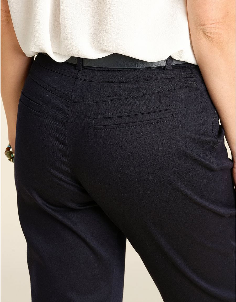 Pantalon bleu 7/8ème