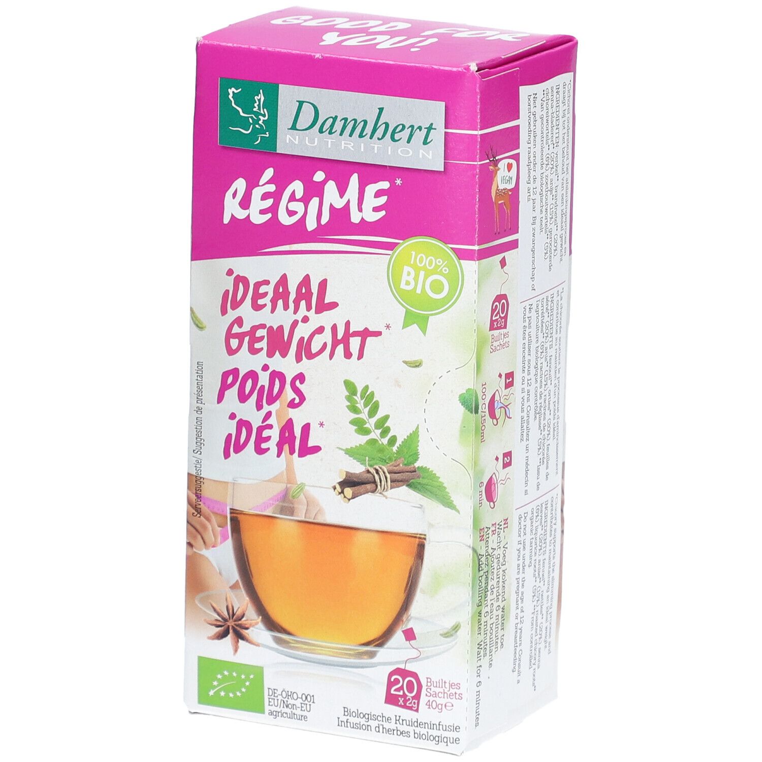 Damhert Slim Balanced Gewichtstee