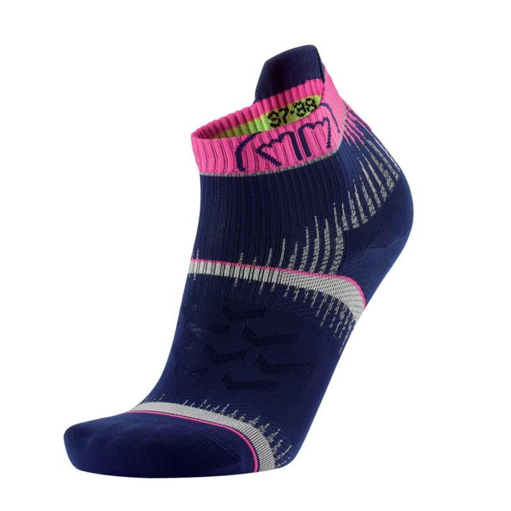 Sidas RUN ULTRA - Chaussettes bleu/rose