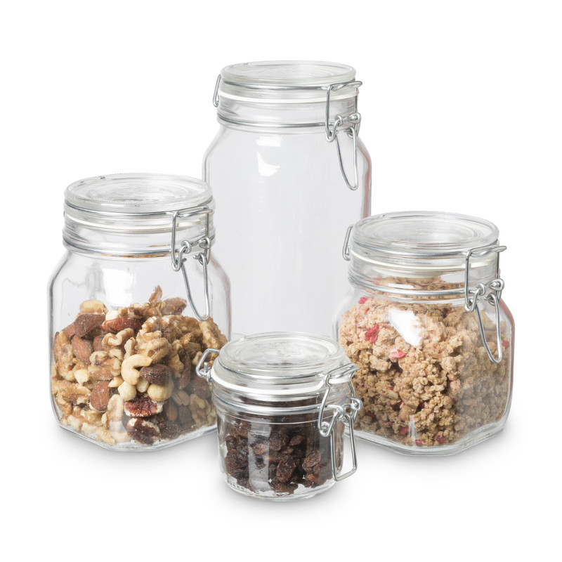 Voorraadpot Fido met klemdeksel - 125 ml