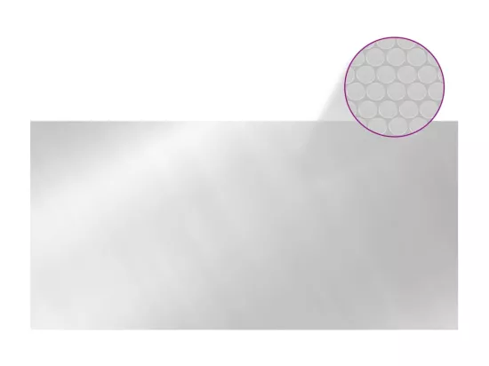 Couverture de piscine Argenté 450x220 cm PE