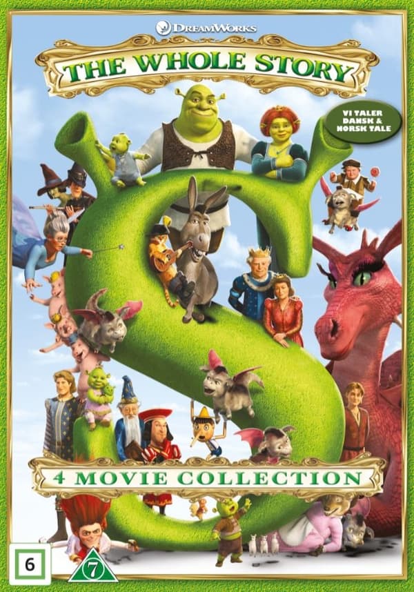 Shrek 1-4 (4 disc)