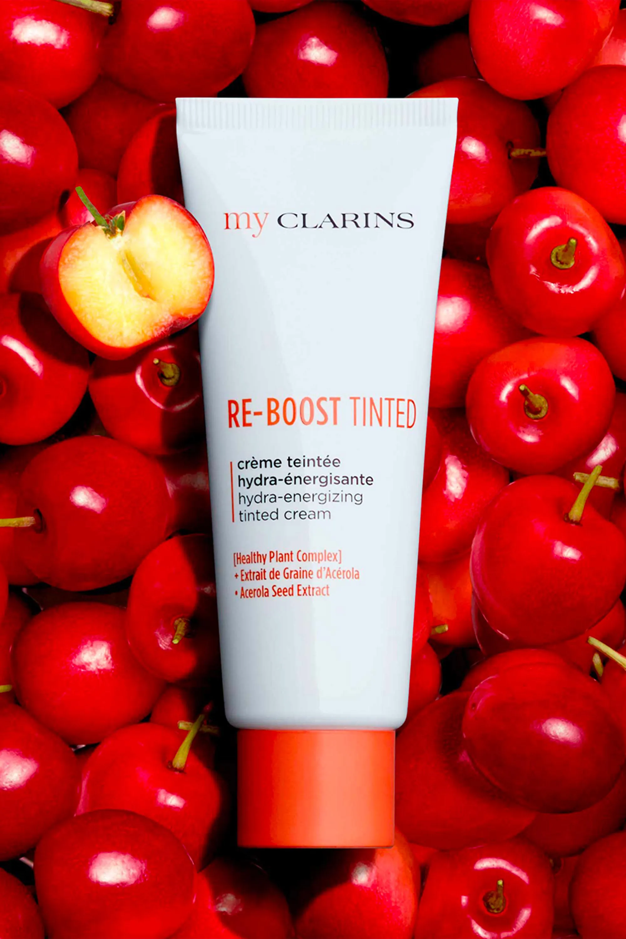 Clarins Crème teintée visage hydratante et énergisante-50 ml