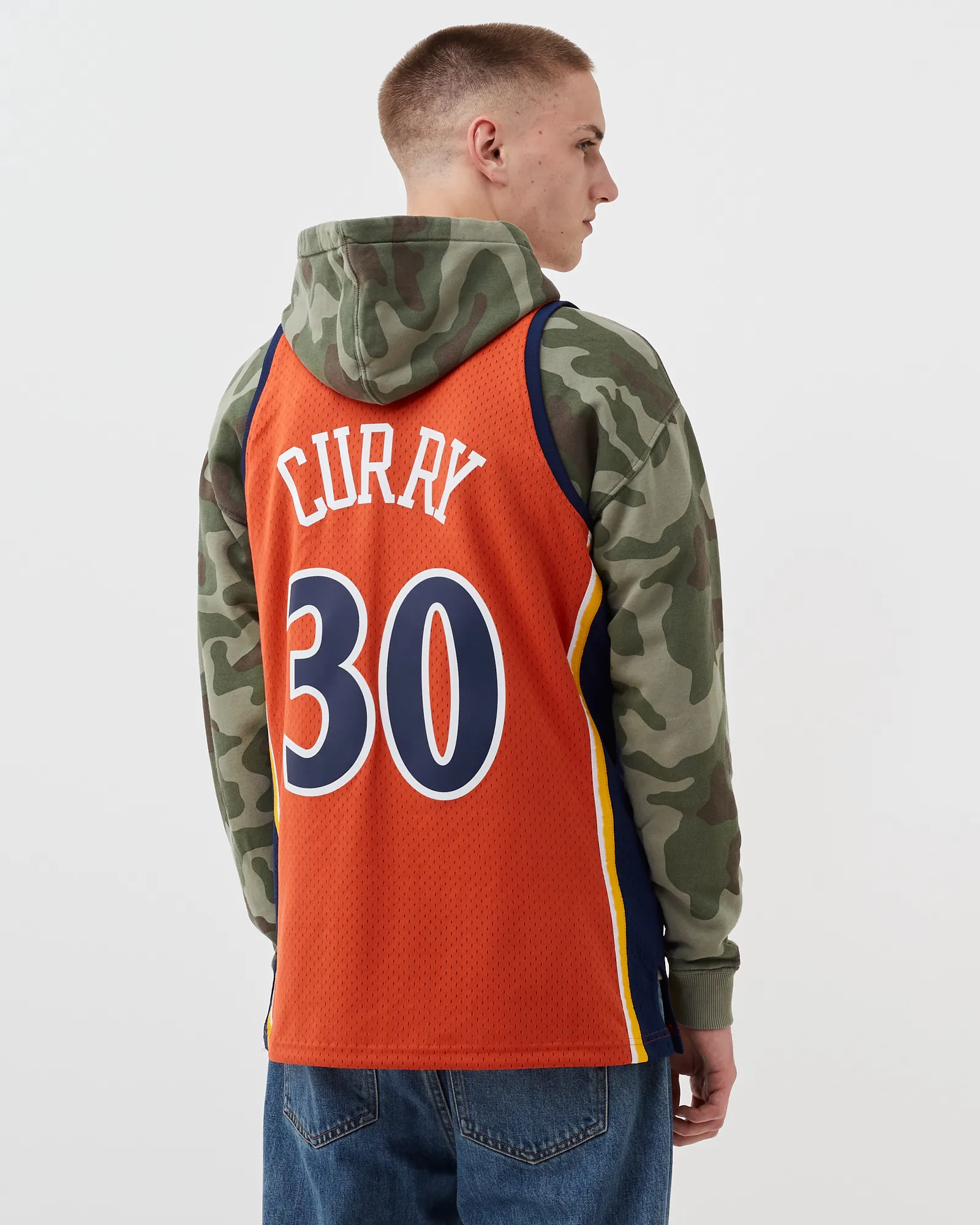 Mitchell & Ness NBA SWINGMAN JERSEY GOLDEN STATE WARRIORS ALTERNATE 2009-10 STEPHEN CURRY #30