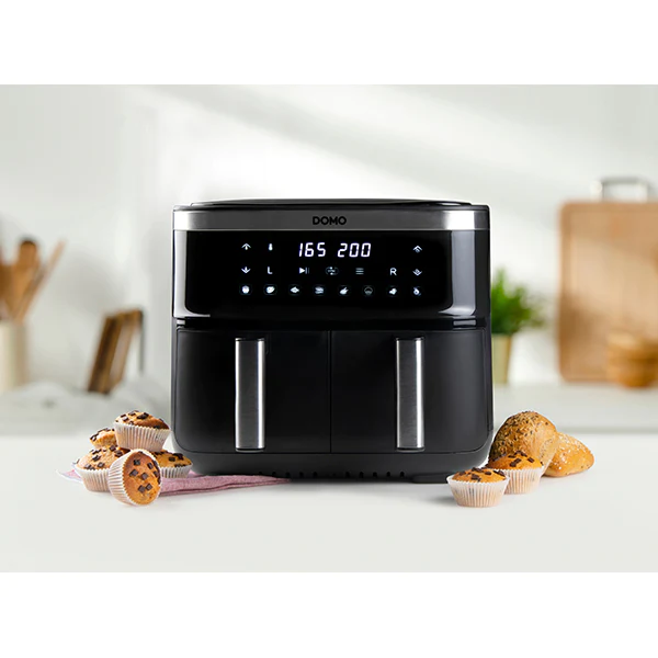 Déli Fryer double fry zone 2 x 4L Domo