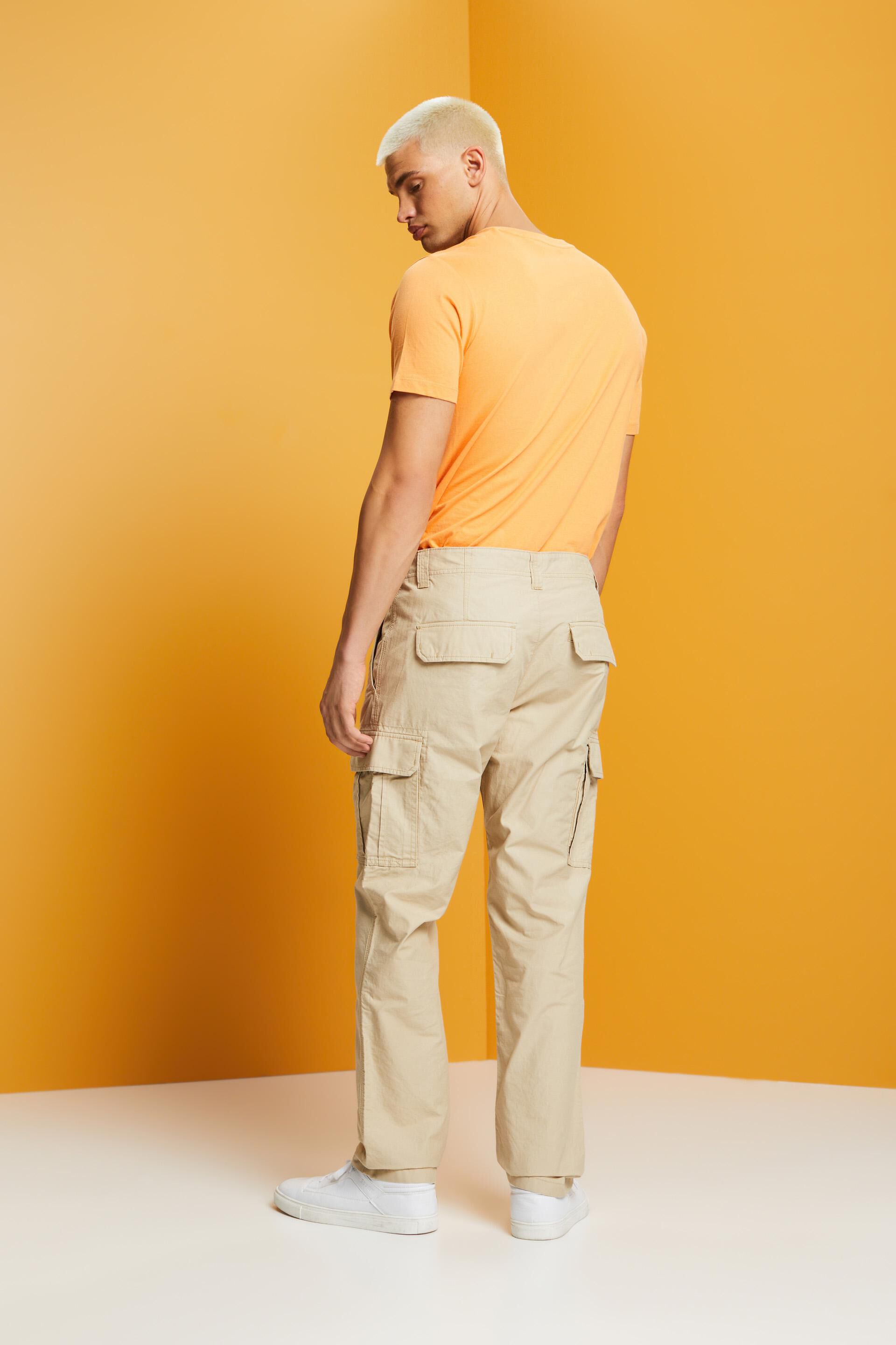 Pantalon cargo en twill de coton
