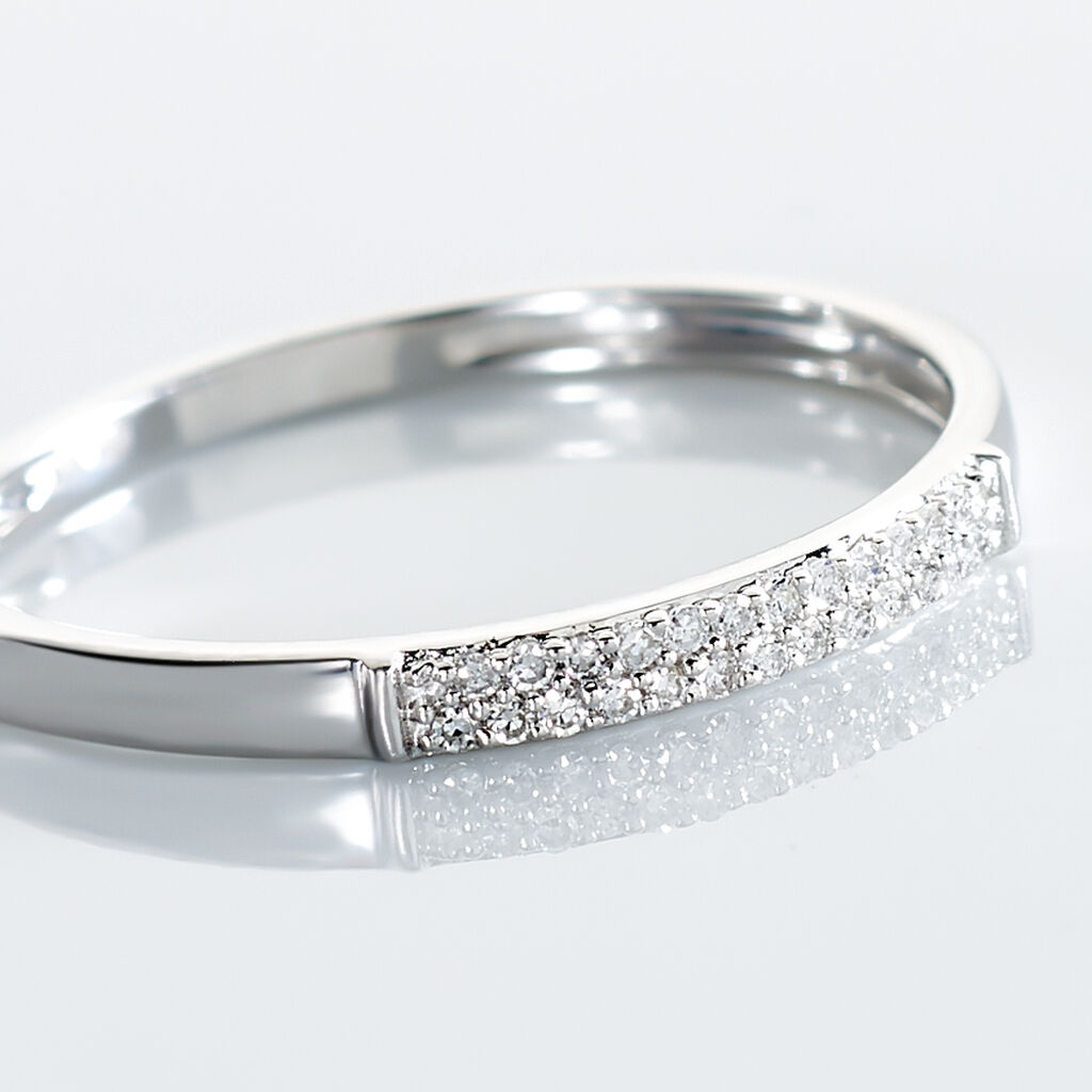 Bague Amani Or Blanc Diamant