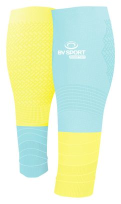 Manchons de Compression Mollet BV Sport Elite Evolution Bleu Jaune