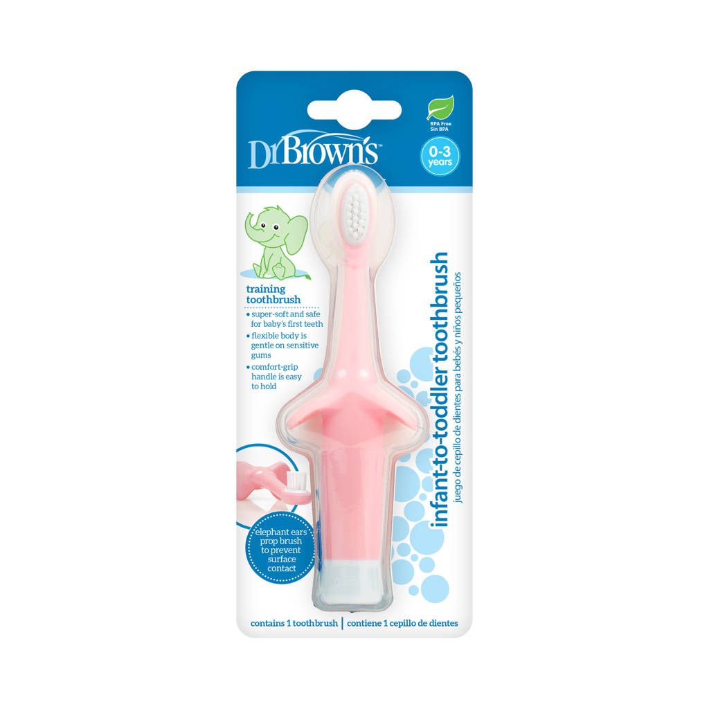 Tandenborstel olifant roze
