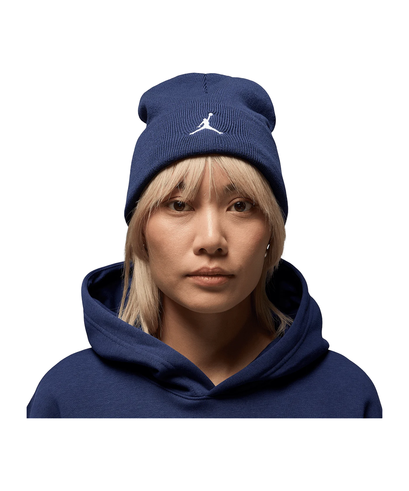 Jordan Peak Lined Beanie Blau F410