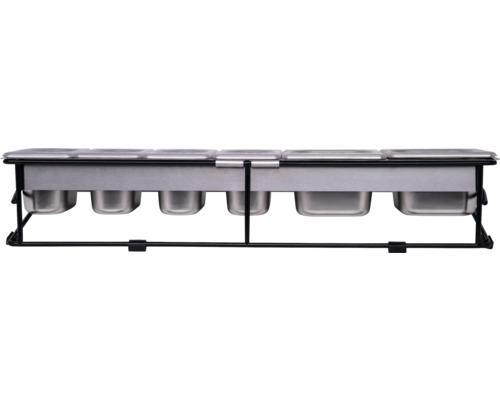 Ooni Pizza Topping Station Roestvrij Staal