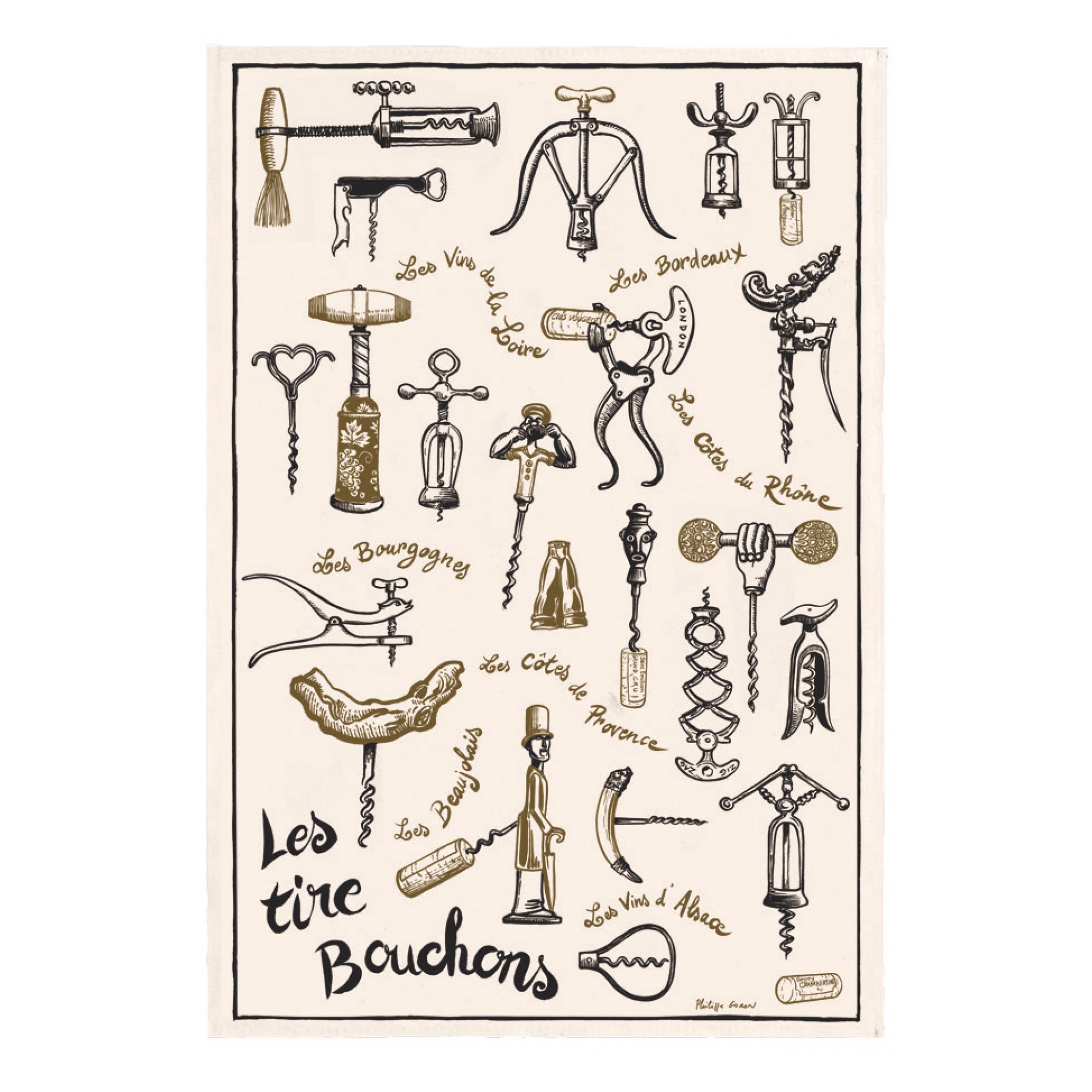 Torchon les tire-bouchons