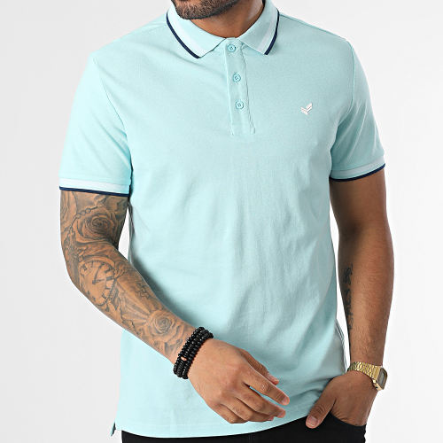 Polo Manches Courtes Rayoc Bleu Clair