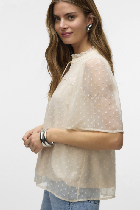Vero Moda beige dames blouse