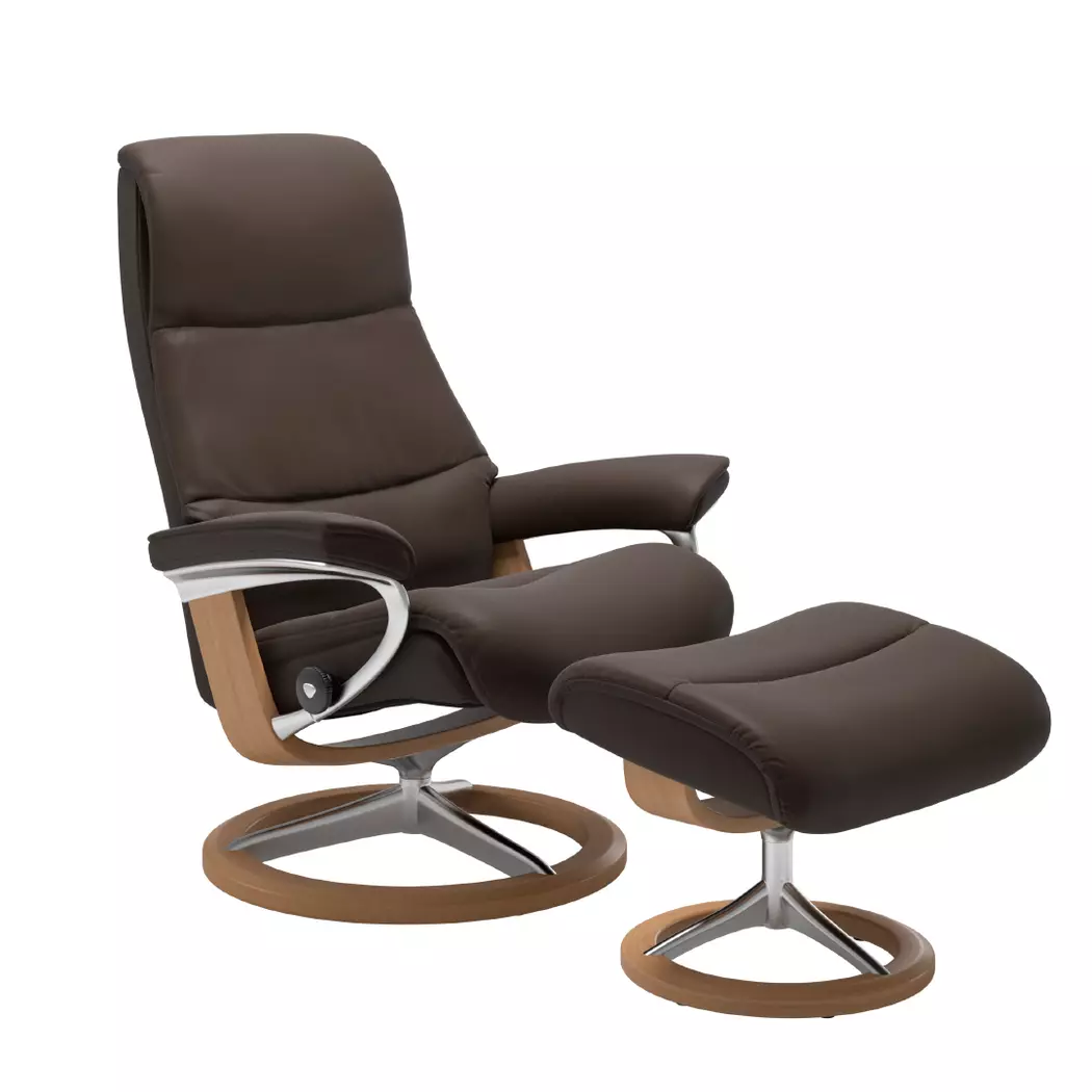 Sessel mit Hocker View Signature