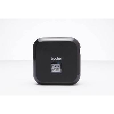 Brother PT-P710BT P-Touch Cube plus - Étiqueteuse - imprimante d'étiquettes - rechargeable Bluetooth - noir
