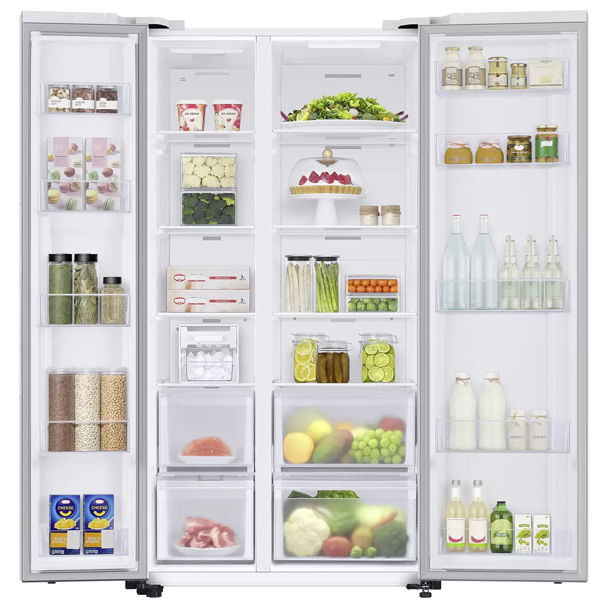 Samsung Side by Side RS66A8101WW/WS weiss