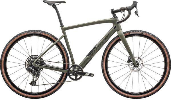 DIVERGE COMP CARBON Gravelbike  satin oak green smoke  54 CM