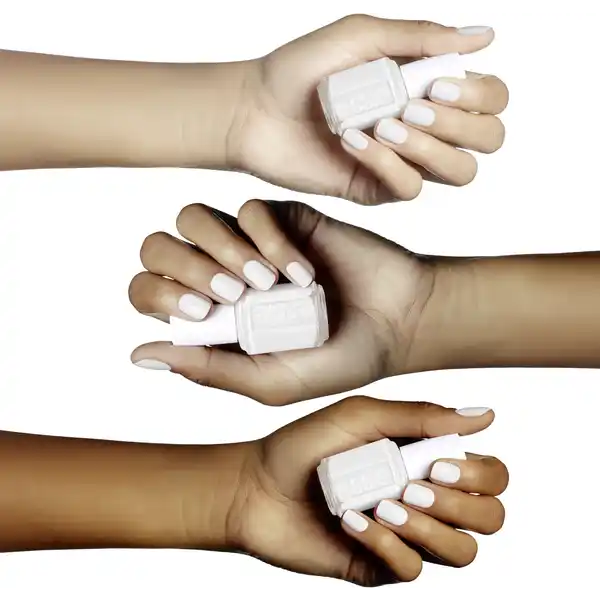 Nagellack Nr. 1 blanc mit astrologischem NagelstickerSet
