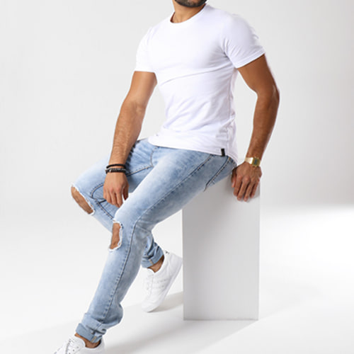 Tee Shirt Oversize UP-T311 Blanc