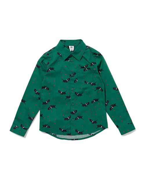 chemisier avec Takkie vert