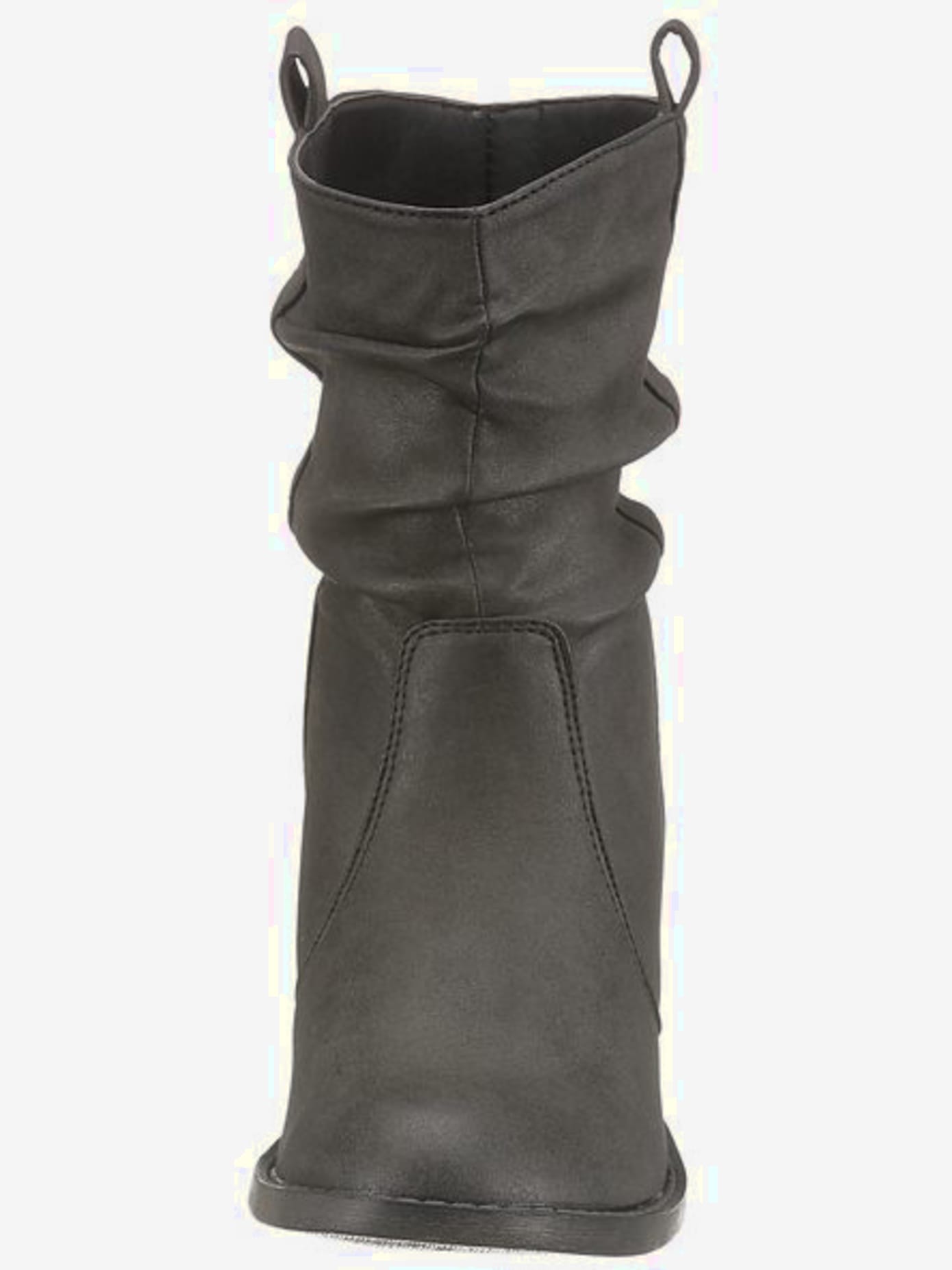 Bottines cowboy synthétique doux