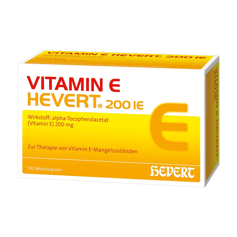 VITAMIN E HEVERT® 200 I.E.