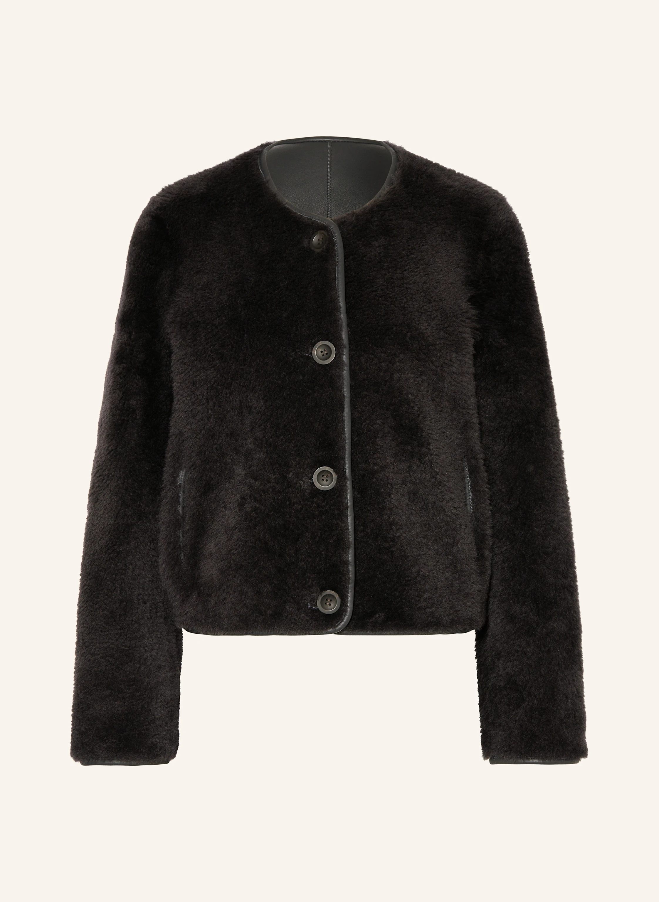 MRS & HUGS Lederjacke zum Wenden