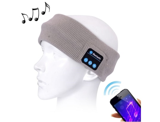 YONIS - Bonnet connecté Bandeau Tricoté Compatible IOS Android Écouteurs Mains Libre...