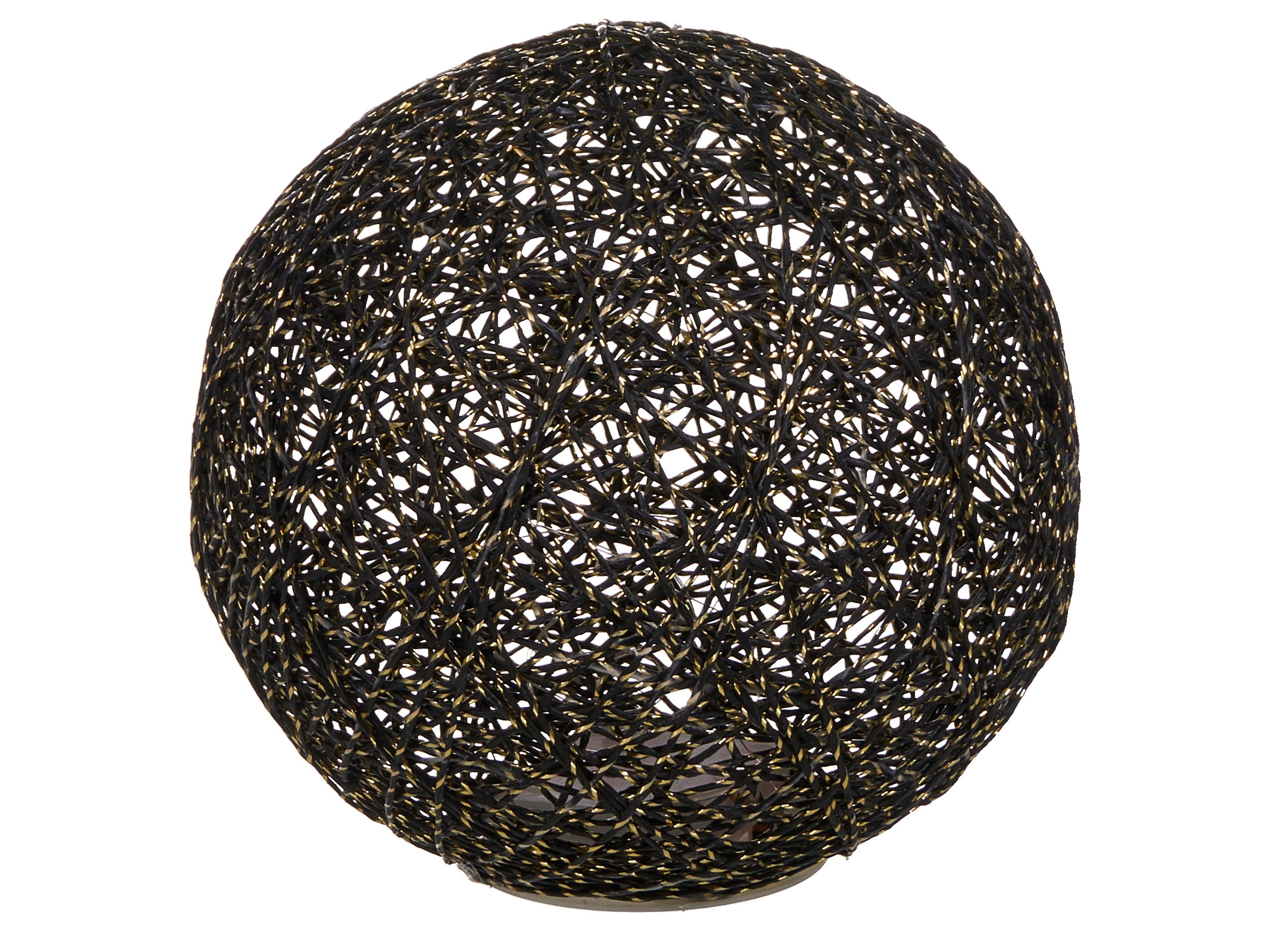 Kerstdecoratie BOLMEN Kerstbal 15/20 cm Zwart