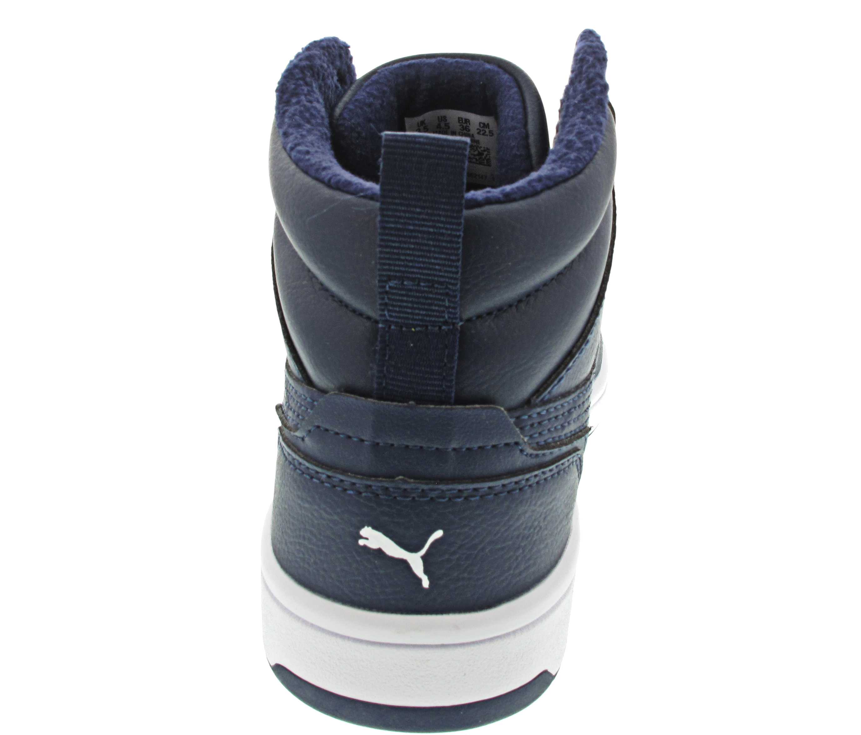 Puma Rebound V6 Mid WTR Jr Sneaker blau