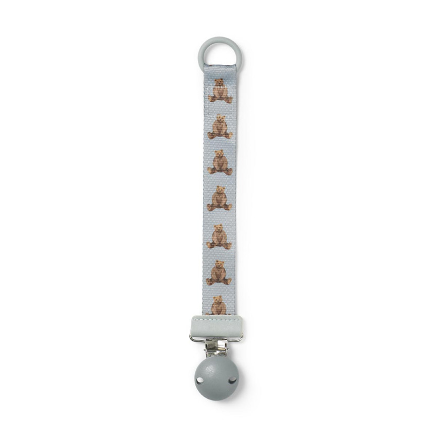Attache-sucette en bois billy the bear